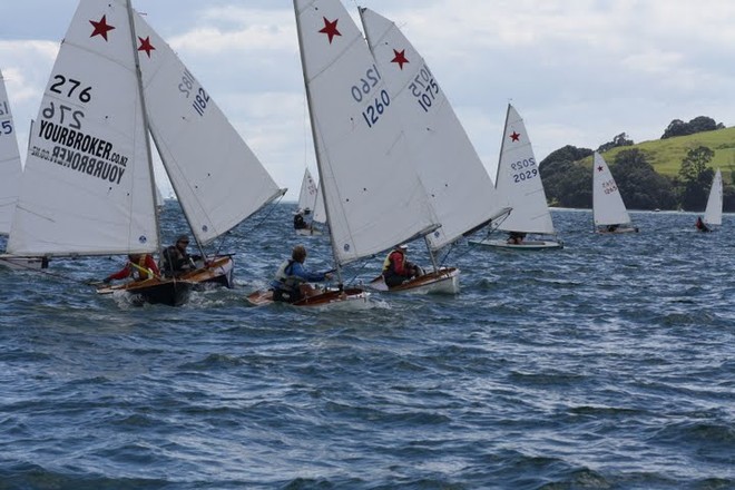 Downwind - 2009 North Island P and Starling Championship © Johan ter Beek
